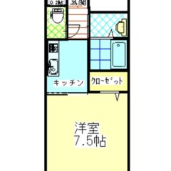 360度度画像あり☆【アパート】めぞん中軽　207　☆礼金ナシ 画像1