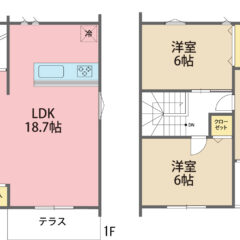 360度画像あり☆【戸建】南軽井沢　築浅テラスハウス　ラウムＡ棟　3LDK 画像1