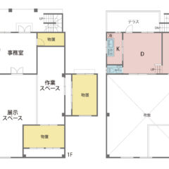 360度画像有り☆【売戸建】借宿住居付き作業所 画像1