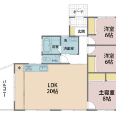 360度画像有り☆【戸建】キャビン中軽井沢　3LDK平屋 画像1