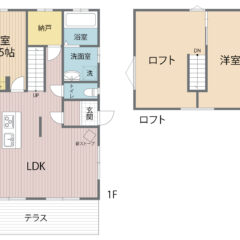 【戸建】追分ログハウス 画像1